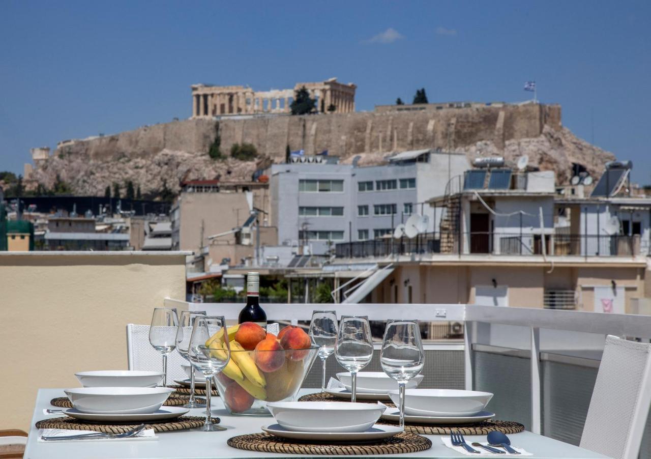 Acropolis View Penthouse Apartment By Ghh Athene Buitenkant foto